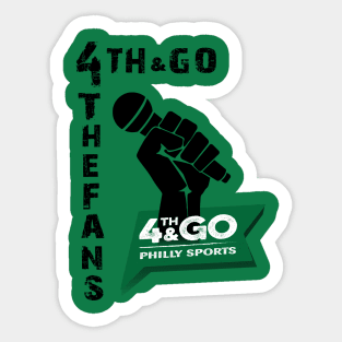 4th and Go "4theFans" II Sticker